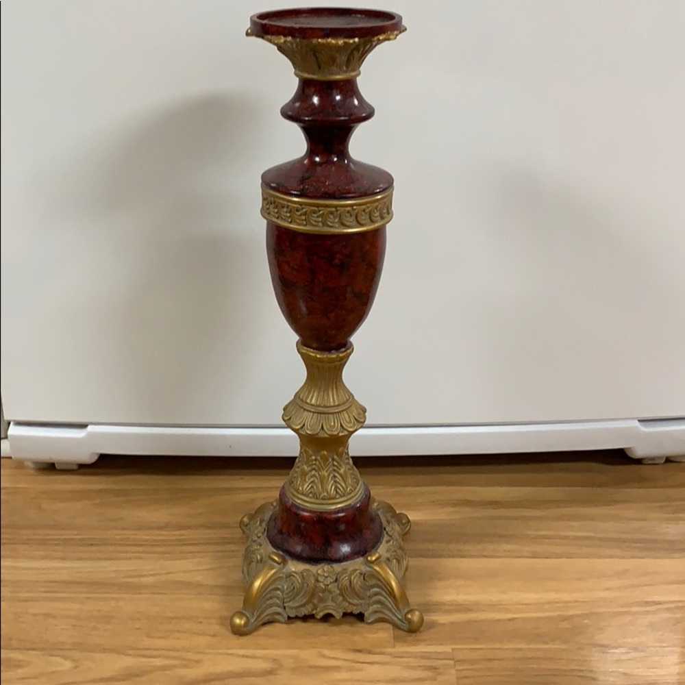 Marbleized Candle Holder